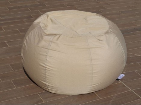 Pouf gigante tondo per esterno