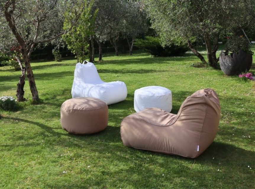 Cuscini a sacco per esterni