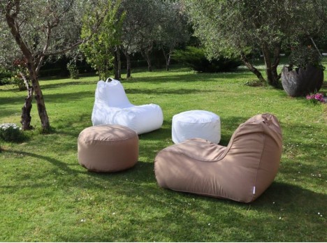 Cuscini a sacco per esterni