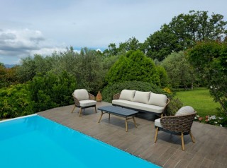 Salotto di design per giardino