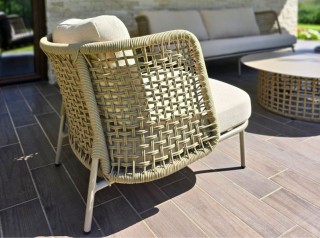 Poltrona in corda da esterno