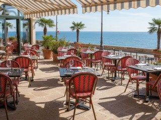 Sedia per esterni ristorante