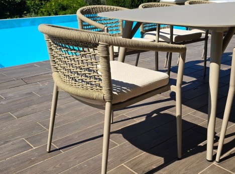 Set da pranzo per esterno di alta qualità