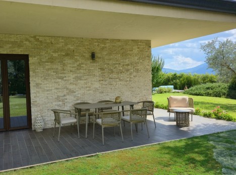 Tavolo da giardino di design Nakupenda 6 posti