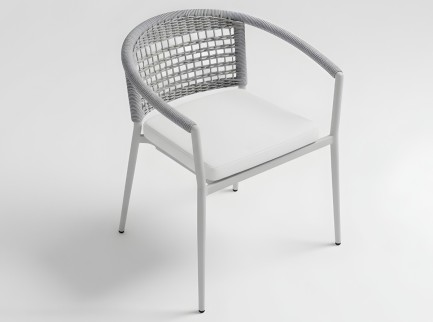 Poltroncina per esterno in corda Aryna