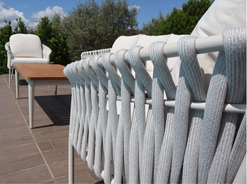 Intreccio in corda di tessuto