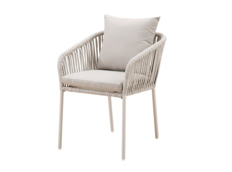 Poltroncina da esterno in corda