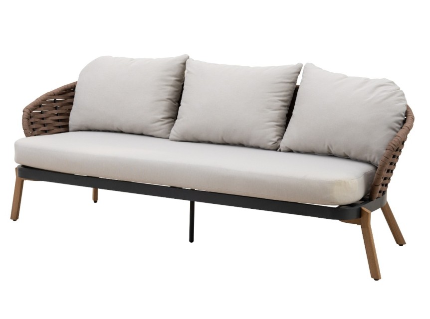 Divano tre posti per esterno Shaden