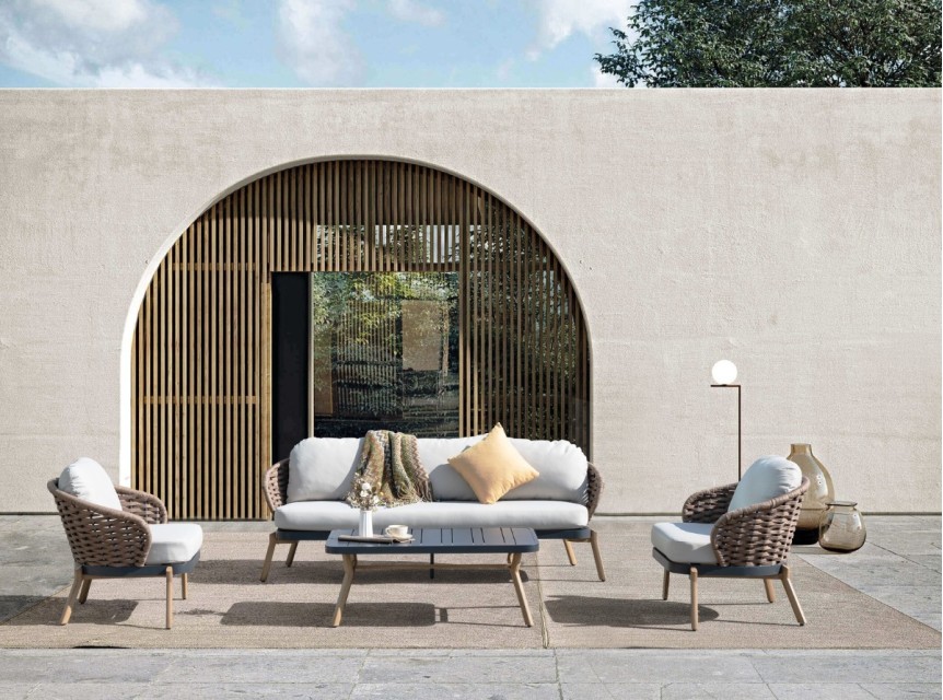 Salotto da giardino di design Shaden