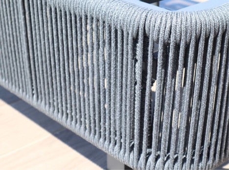 Lettino Elodie Dark Grey