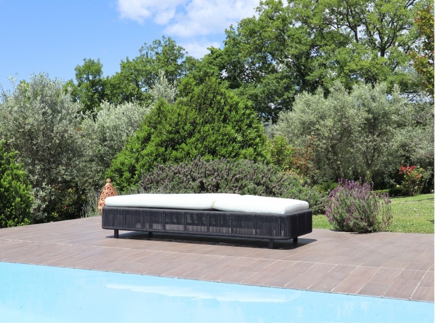 Lettino da esterno contract