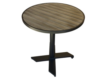 Tavolo tondo da esterno bistro 2