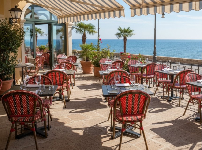 Sedie bistro per ristorante