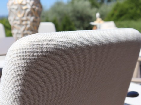 Seduta imbottita in tessuto outdoor