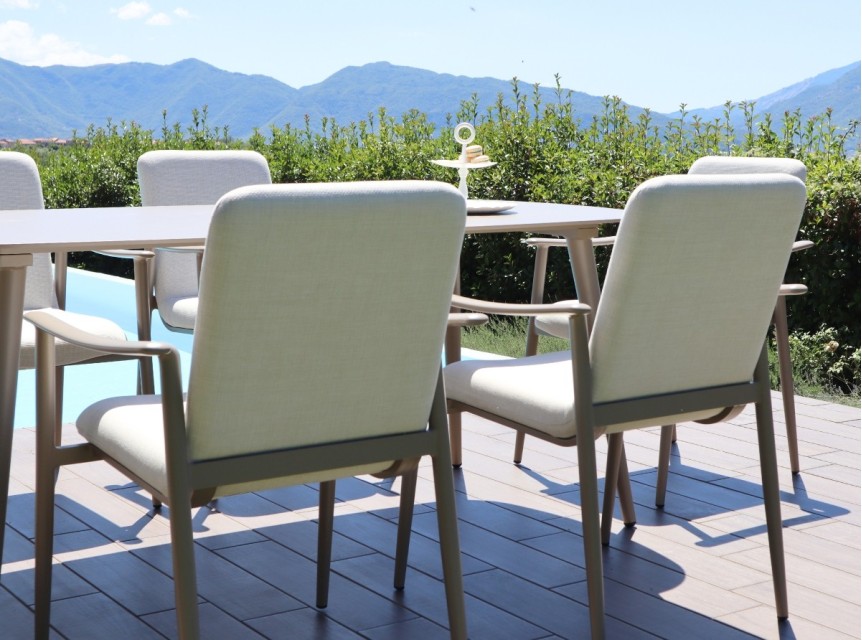 Poltrone da esterno imbottite