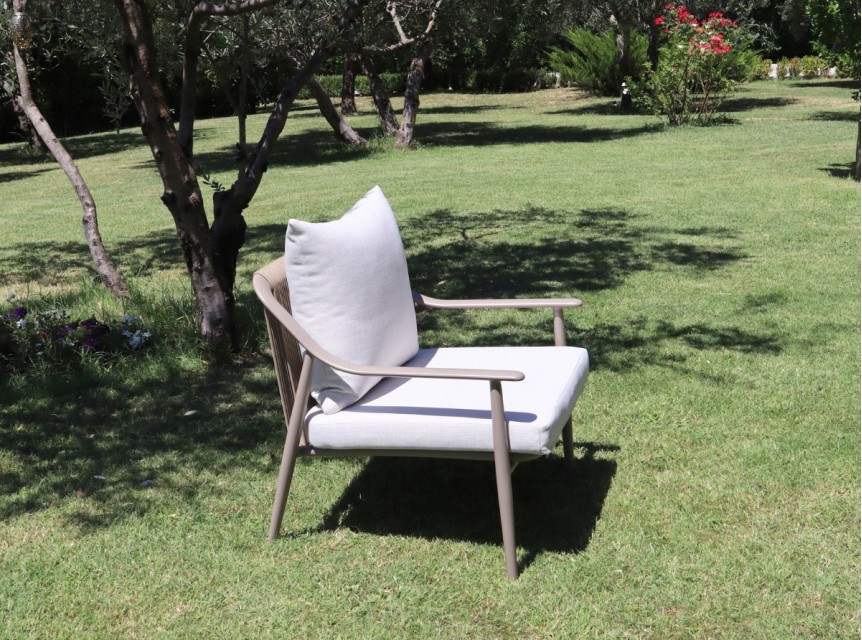 Seduta da giardino per momenti di relax