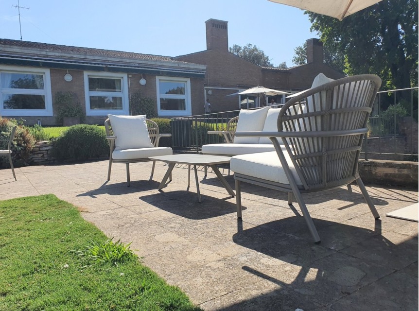 Alluminio e corda per esterni