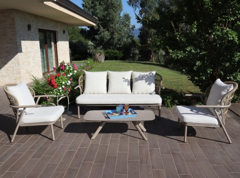 Salotto moderno per giardino Aylish