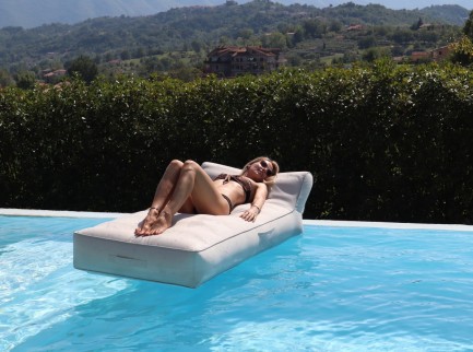 Lettino galleggiante Ozyo tortora