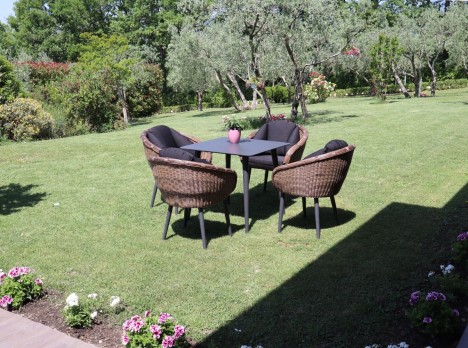 Set quattro posti per esterno