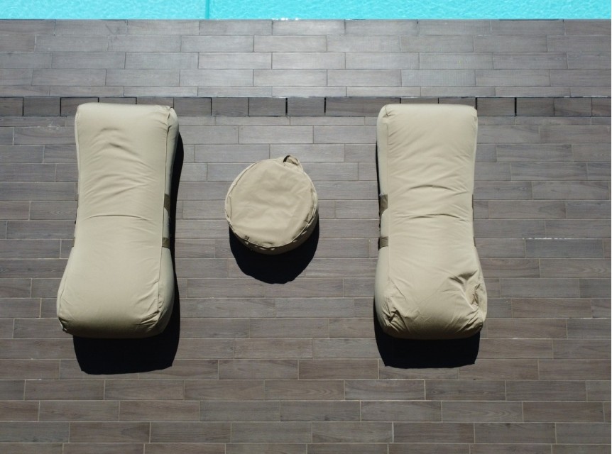 Relax totale grazie al design senza strutture rigide