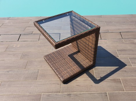 Tavolino basso per esterno