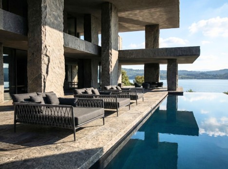 Lettino due posti per esterni di design