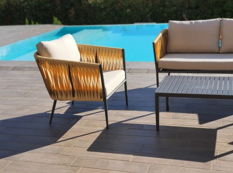 Confortevoli sedute per esterno di design