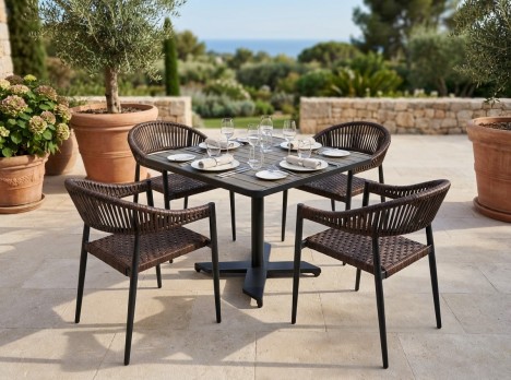 Poltroncina da esterno per ristorante