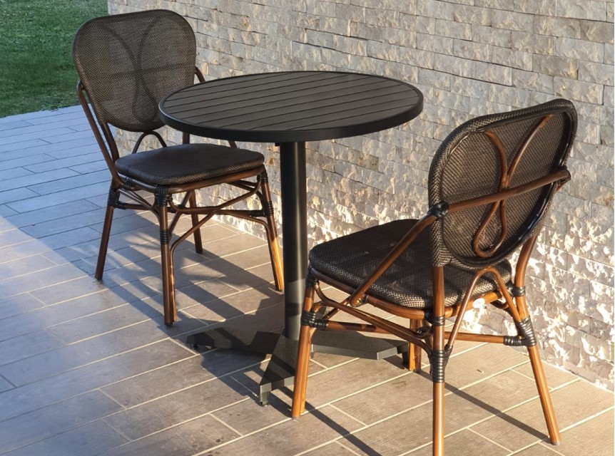 Sedie bistro da esterno di design