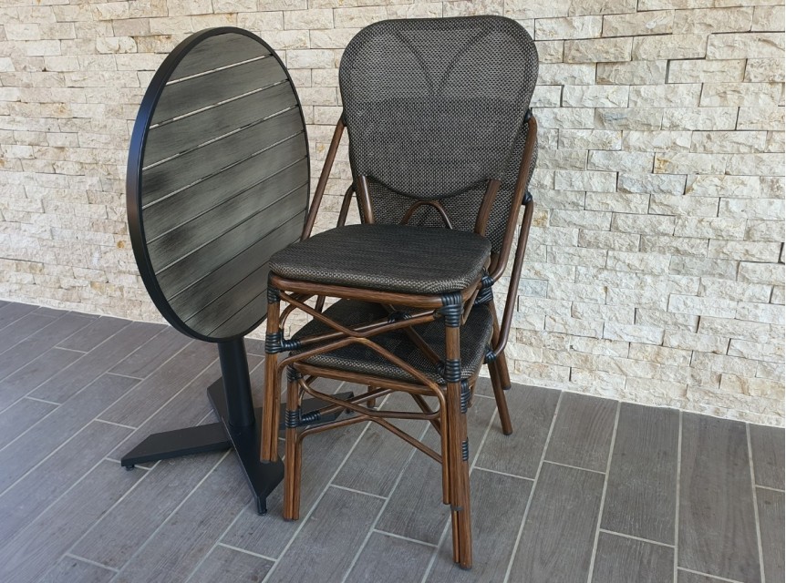 Sedia per arredo bar e ristorante outdoor