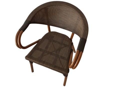 Sedia da esterno per bar e ristoranti in stile classico bistro