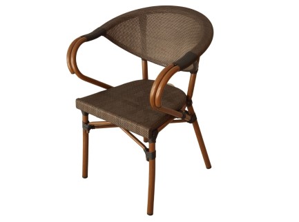 Poltrona bistro parigina in stile francese