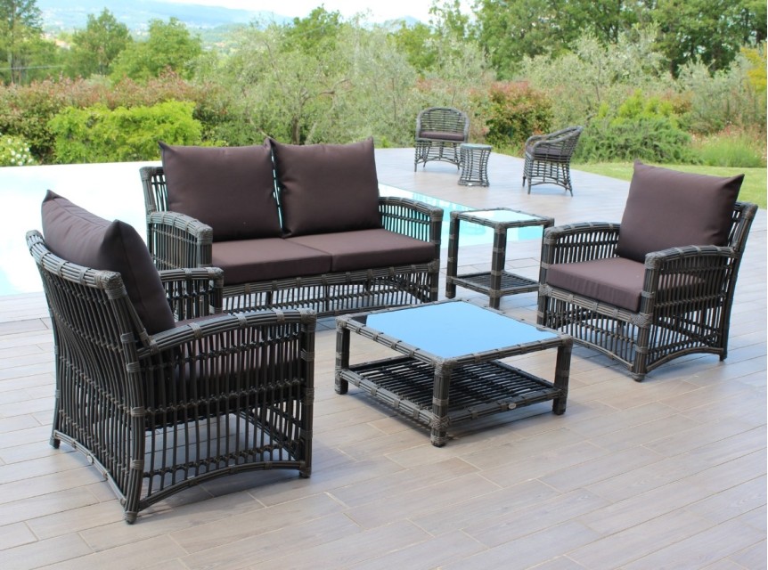 Salotto da giardino di design Logan