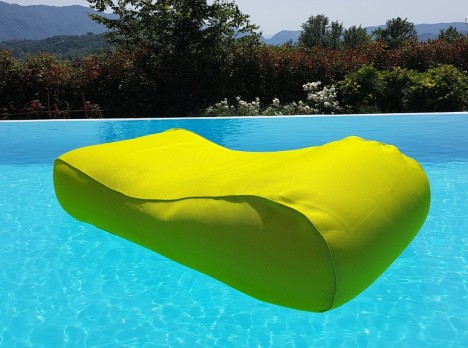 Lettino da piscina galleggiante in tessuto outdoor