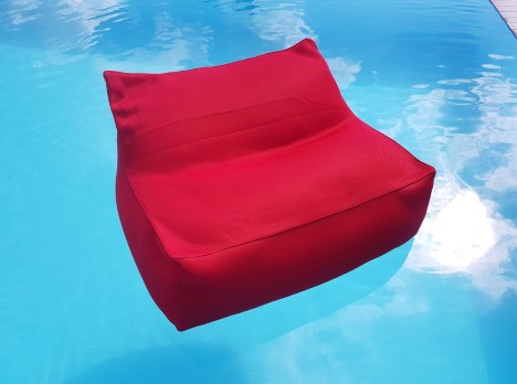 Poltrona morbida galleggiante per piscina con tessuto 3D