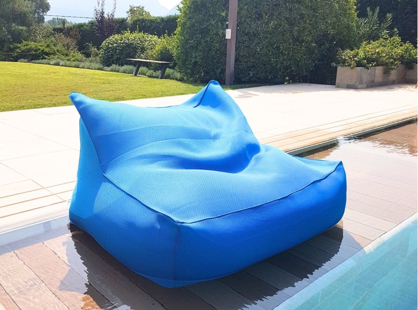 Poltrona galleggiante per piscina in tessuto