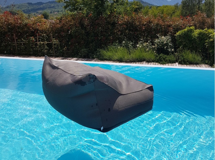 Poltrona galleggiante per piscina in tessuto
