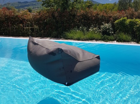 Poltrona galleggiante per piscina in tessuto