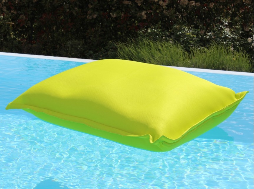Cuscino galleggiante Aqua Flot giallo