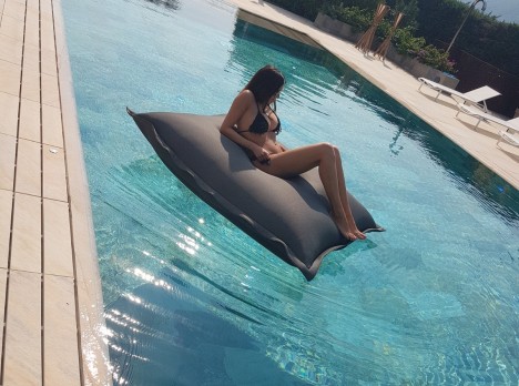 Maxi cuscino morbido per piscina per relax galleggiante