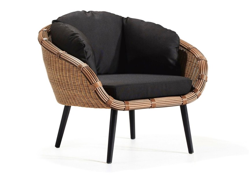 Bello da ogni angolazione, anche dal retro. L'intreccio continuo lo rende perfetto per essere posizionato a centro stanza.