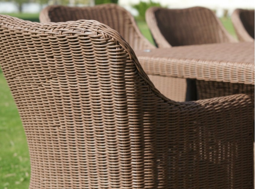 Poltrona da esterno con seduta comoda