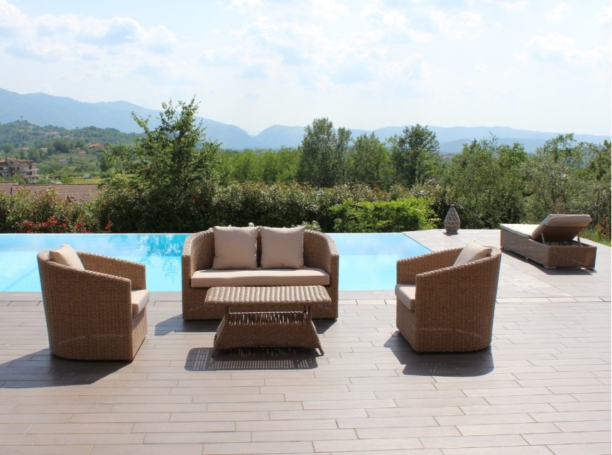 Salottino da giardino di qualità