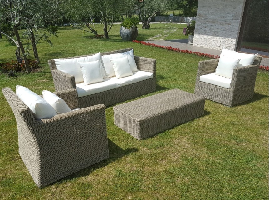 Salotto confortevole per esterno Soraya