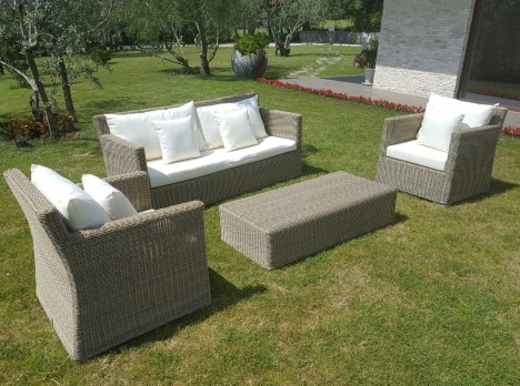 Salotto confortevole per esterno Soraya