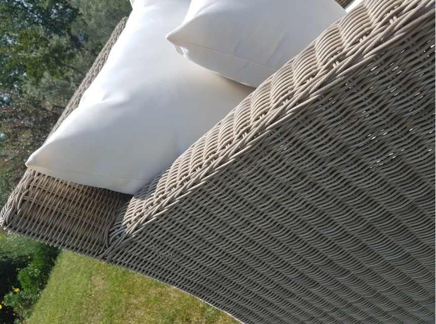 Cuscineria sfoderabile color crema