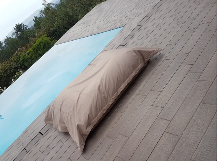 Cuscino maxi per esterno in tessuto outdoor