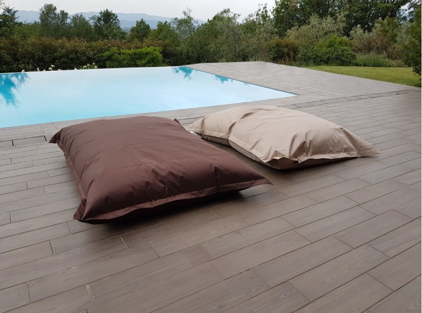 Cuscino XXL per arredo esterno di design