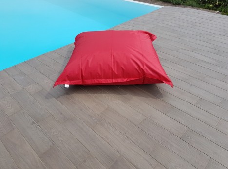 Cuscinone gigante da esterno rosso